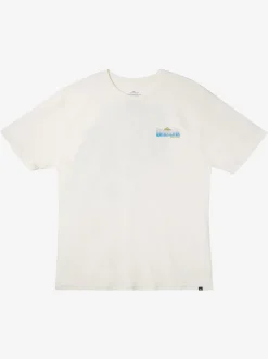 Quiksilver Waterman Fish Flow Qt-Shirt Snow White Store