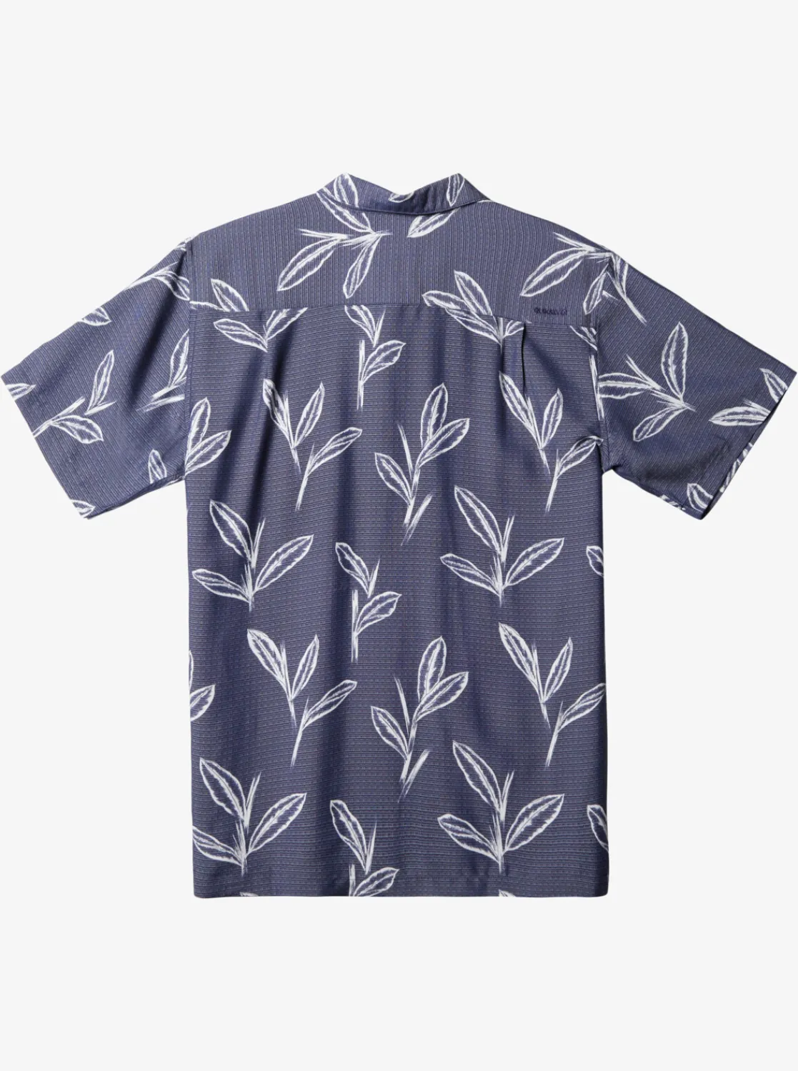 Quiksilver Waterman Ginger Stalks Short Sleeve Shirt Medieval Blue Ginger Stalks Cheap