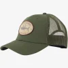 Quiksilver Waterman Hook Minded Trucker Hat Dusty Olive Store