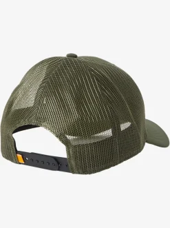 Quiksilver Waterman Hook Minded Trucker Hat Dusty Olive Store