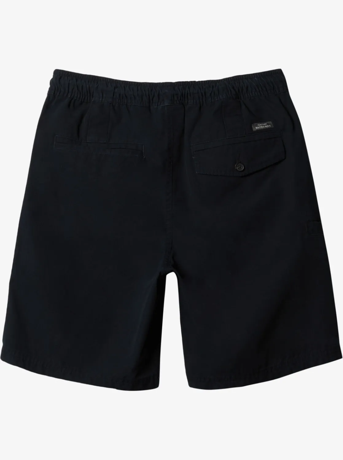 Quiksilver Waterman Last Light Elastic Waist 19" Shorts Black Outlet