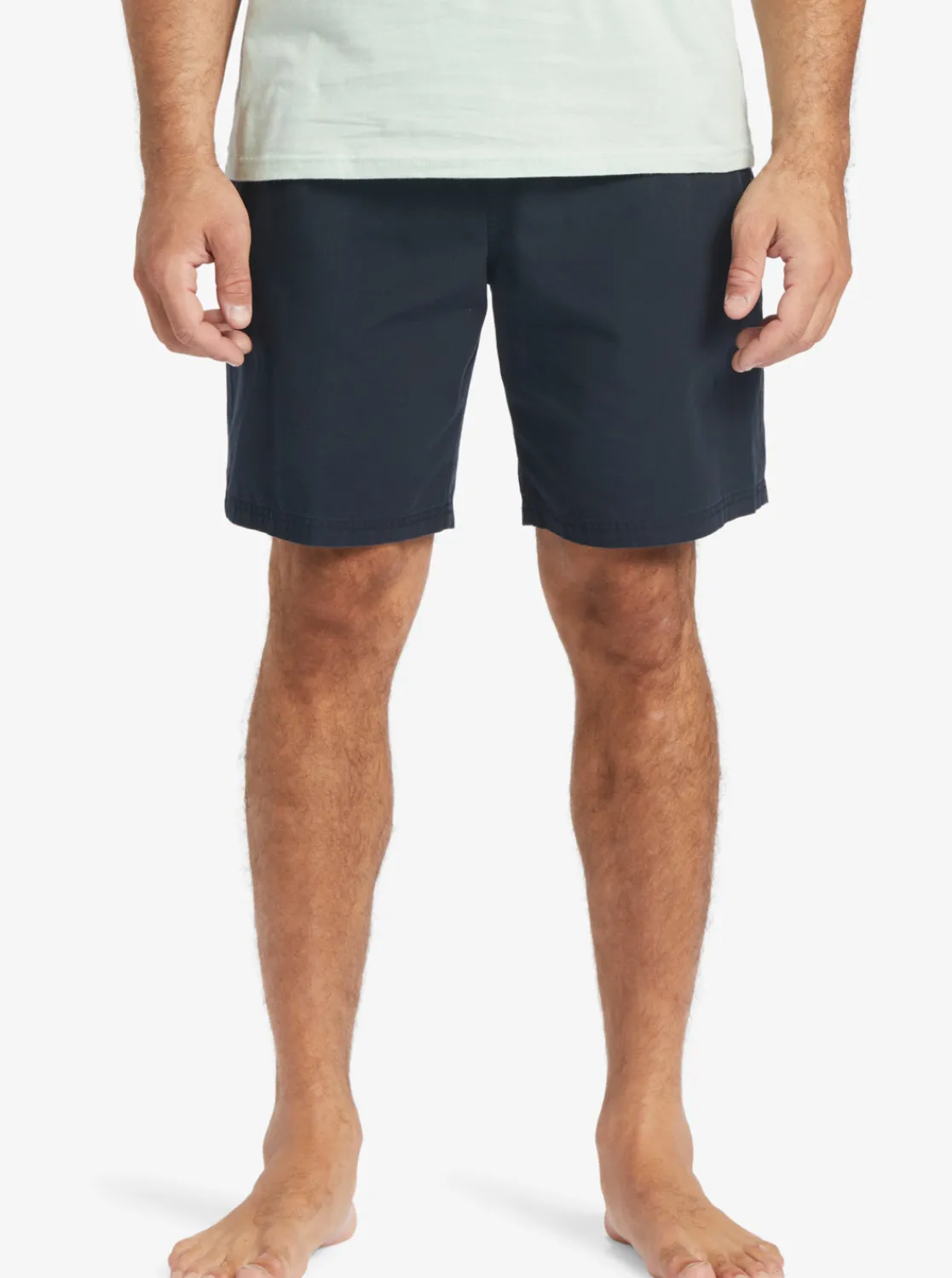 Quiksilver Waterman Last Light Elastic Waist 19" Shorts Black Outlet
