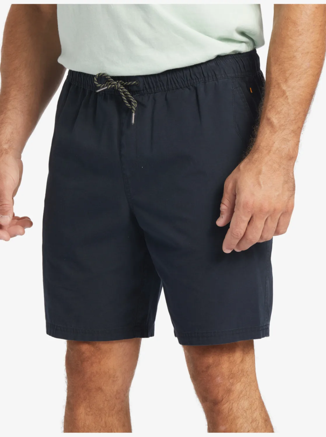 Quiksilver Waterman Last Light Elastic Waist 19" Shorts Black Outlet