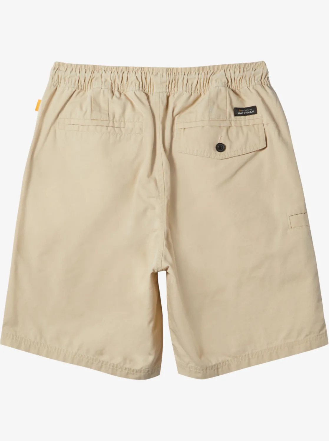 Quiksilver Waterman Last Light Elastic Waist 19" Shorts Brown Rice Discount