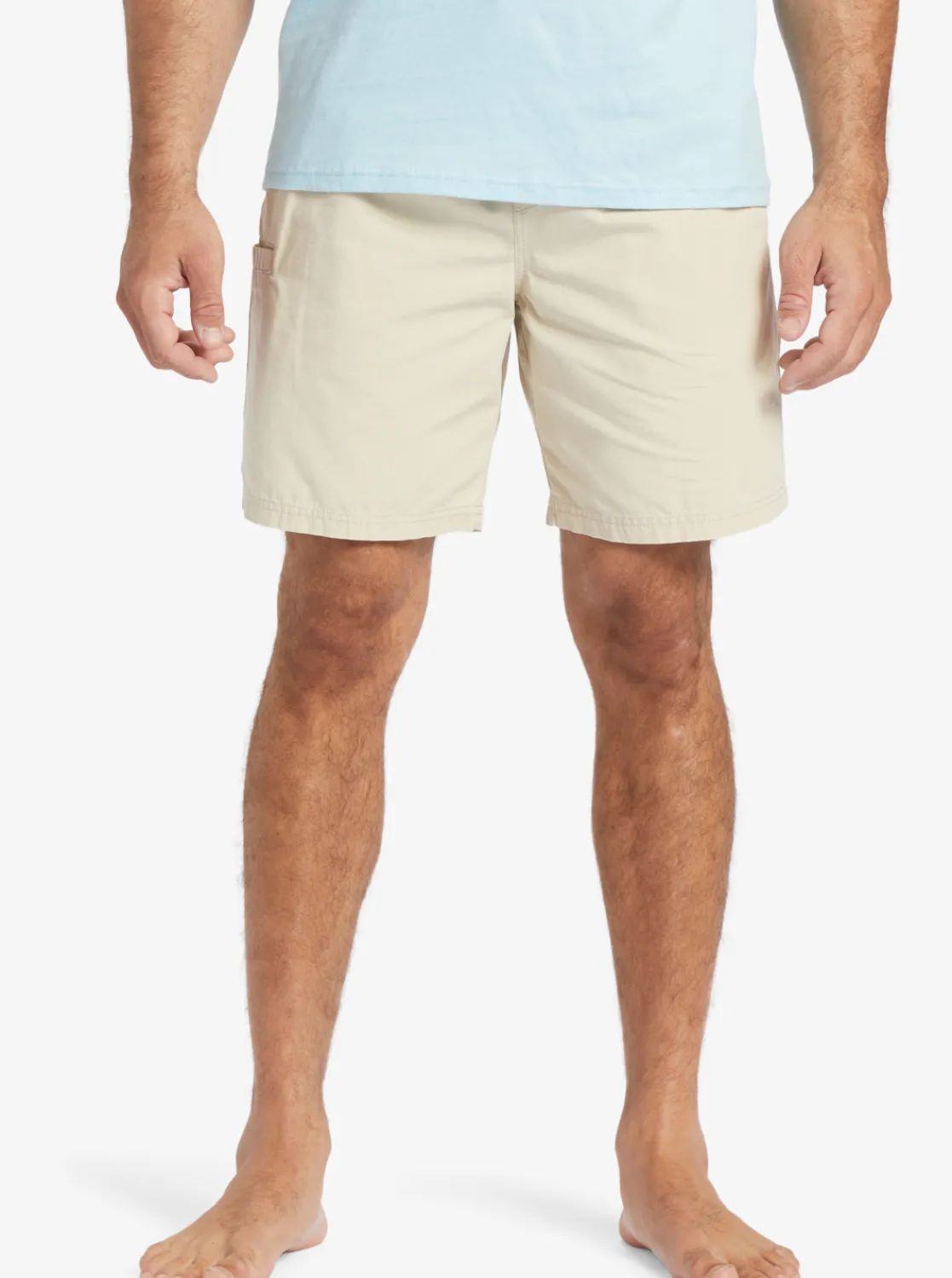 Quiksilver Waterman Last Light Elastic Waist 19" Shorts Brown Rice Discount