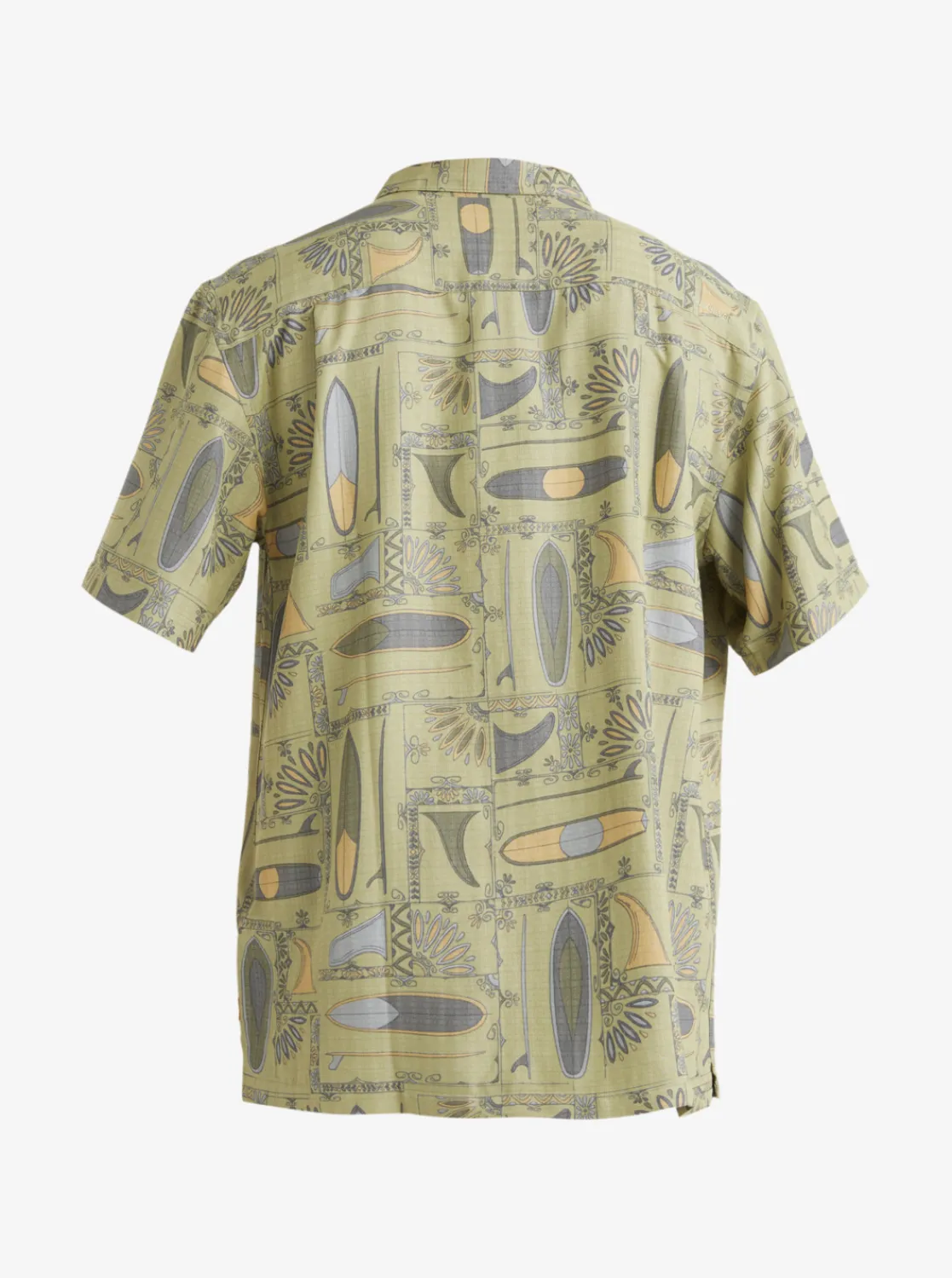 Quiksilver Waterman Long Boards Woven Shirt Tea Longboards Hot