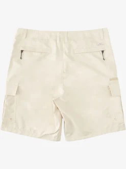 Quiksilver Waterman Maldive Atoll Cargo 20" Shorts Brown Rice Sale