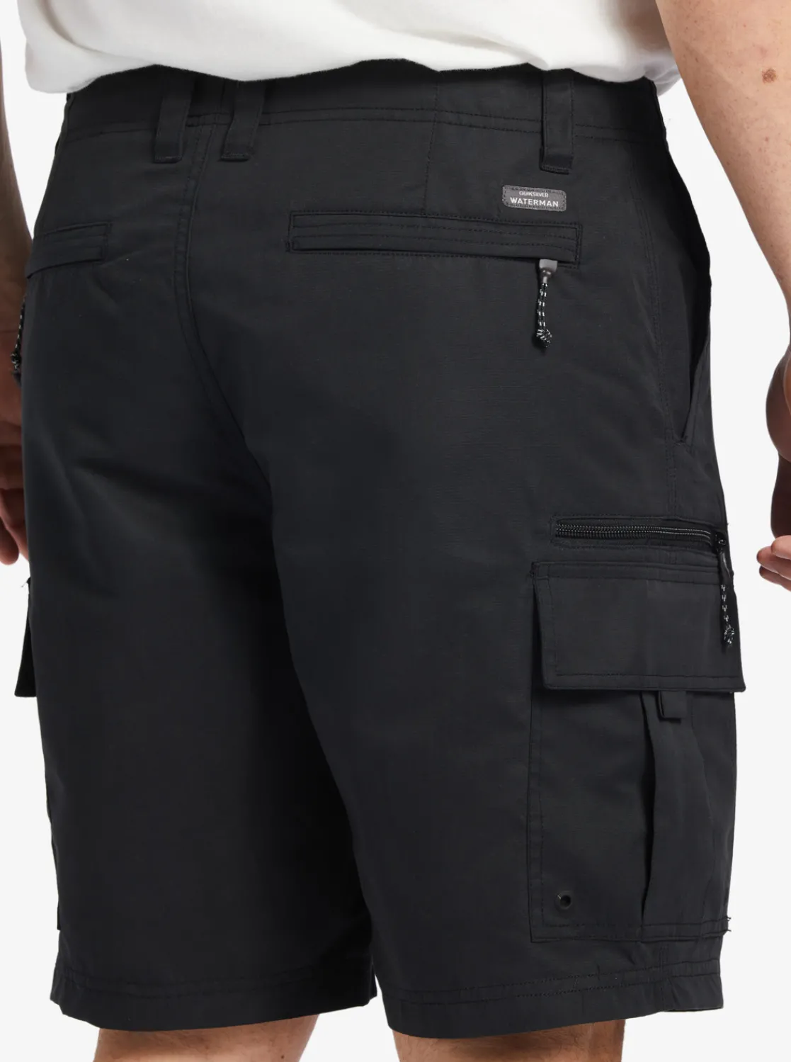 Quiksilver Waterman Maldive Atoll Cargo 20" Shorts Black Hot