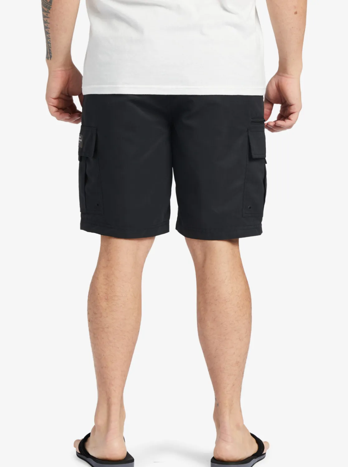 Quiksilver Waterman Maldive Atoll Cargo 20" Shorts Black Hot