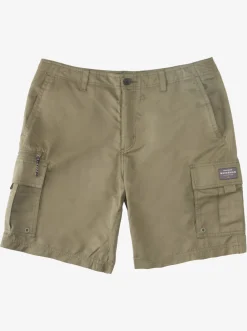 Quiksilver Waterman Maldive Atoll Cargo 20" Shorts Dusty Olive Store