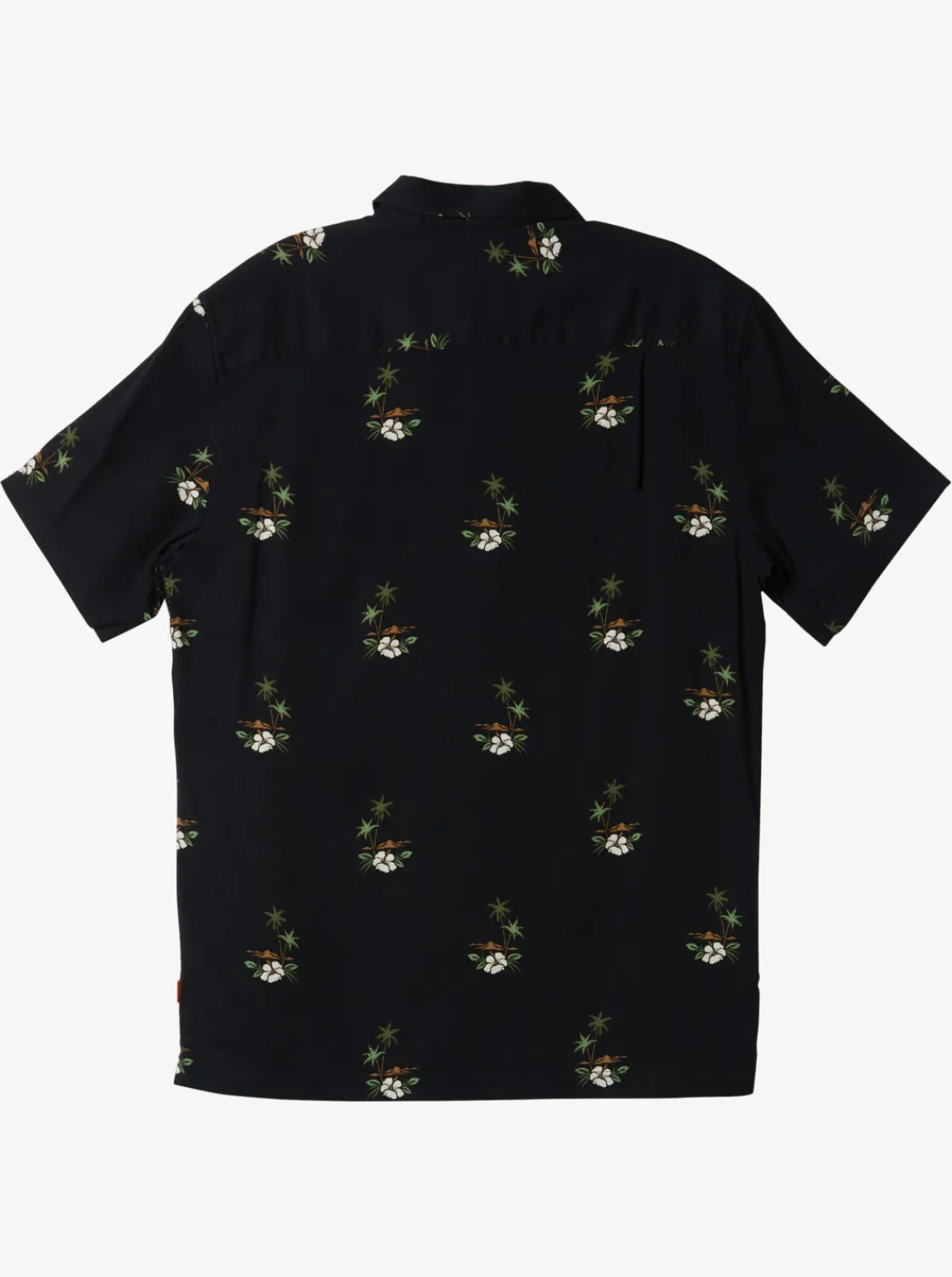 Quiksilver Waterman Micronesia Woven Shirt Micronesia Dusk Black Cheap