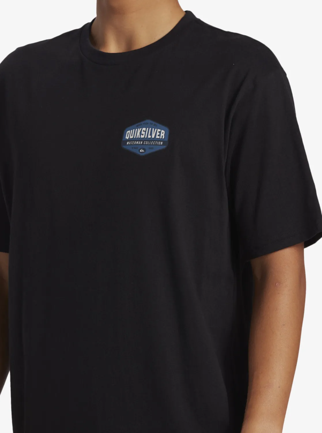 Quiksilver Waterman Morning Session T-Shirt Black Sale