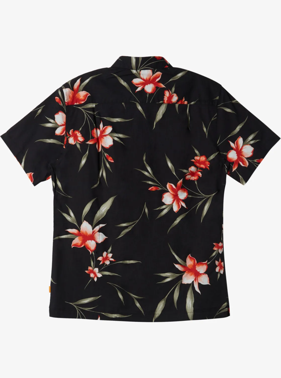 Quiksilver Waterman Night Bloomer Woven Shirt Black Night Bloomer Shop