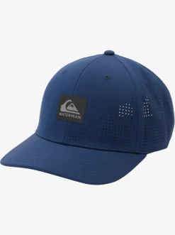 Quiksilver Waterman Perf Turf Snapback Hat Insignia Blue Cheap