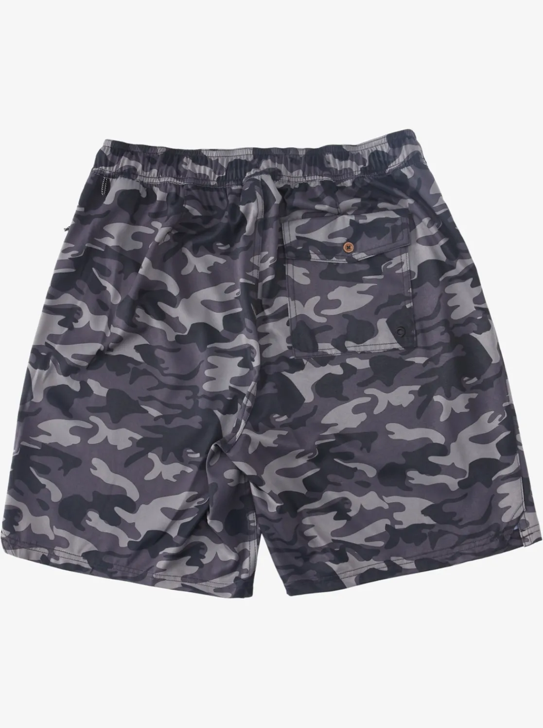 Quiksilver Waterman Scout Zipper Print 19" Amphibian Boardshorts Black Camo Scout Discount
