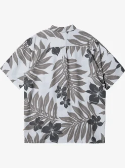 Quiksilver Waterman Shonan Short Sleeve Shirt White/Black New