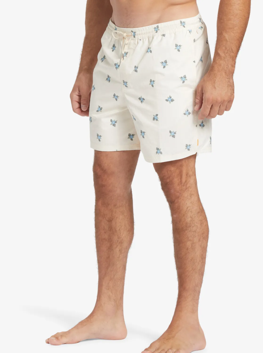 Quiksilver Waterman Small Pedals 17" Volleys Antique White Small Pedals V Hot