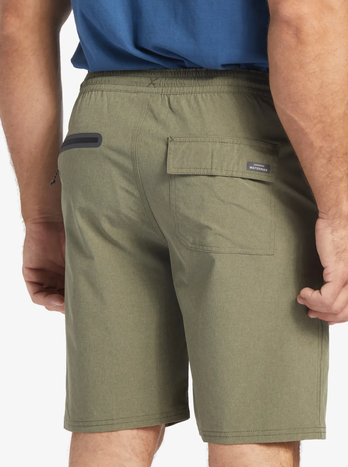 Quiksilver Waterman Suva 20" Amphibian Boardshorts Dusty Olive Best Sale