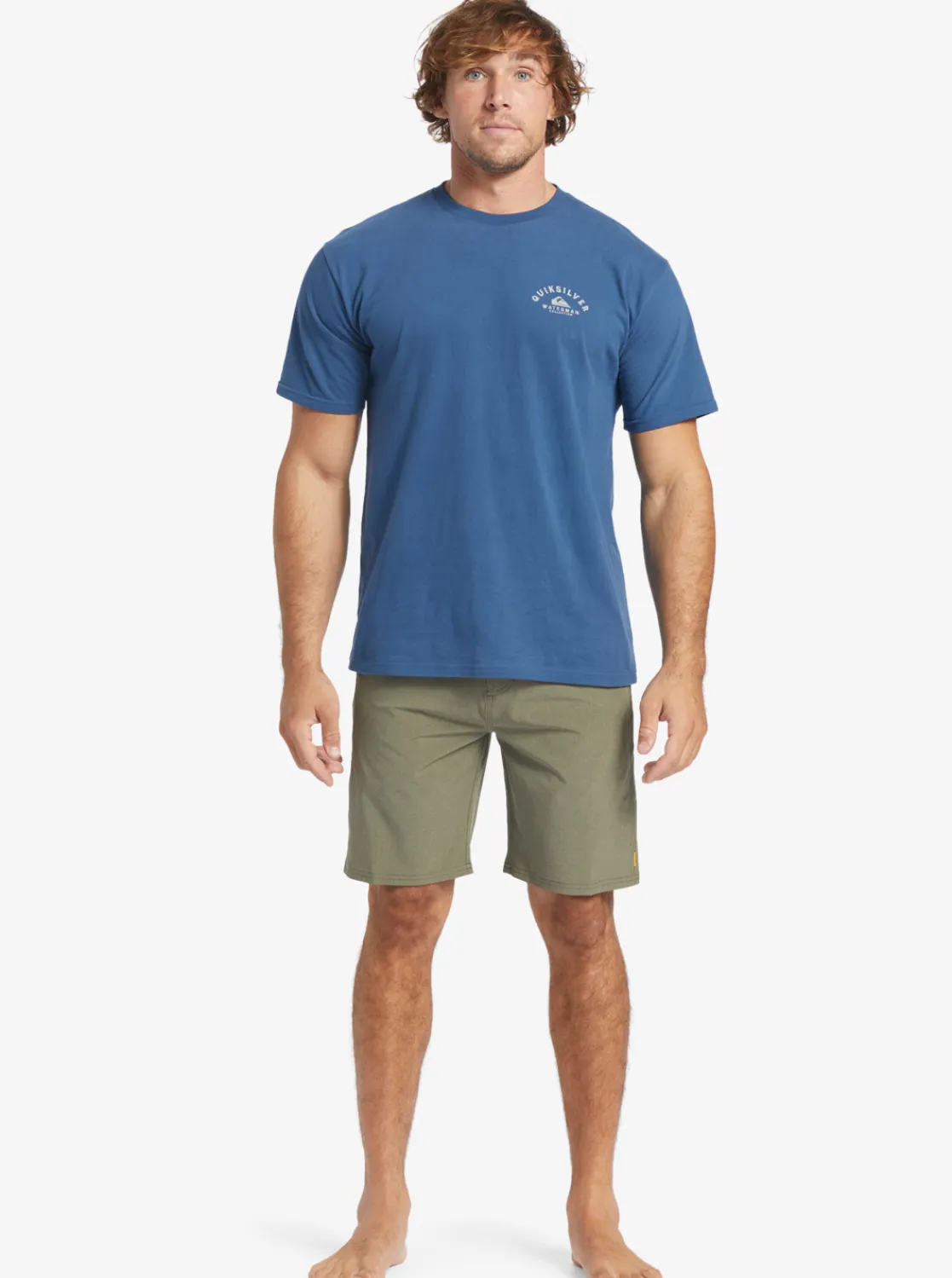 Quiksilver Waterman Suva 20" Amphibian Boardshorts Dusty Olive Best Sale