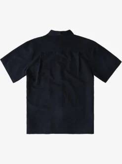 Quiksilver Waterman Tahiti Palms Premium Anti-Wrinkle Shirt Black Store