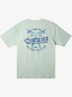 Quiksilver Waterman Tails Up T-Shirt Subtle Green Online