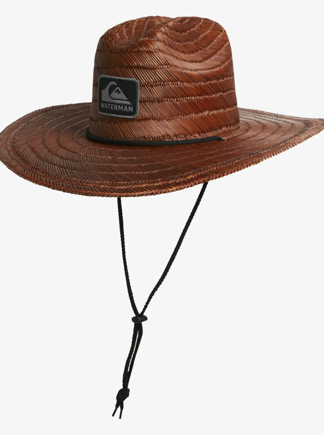 Quiksilver Waterman The Tier Straw Lifeguard Hat Dark Brown Shop