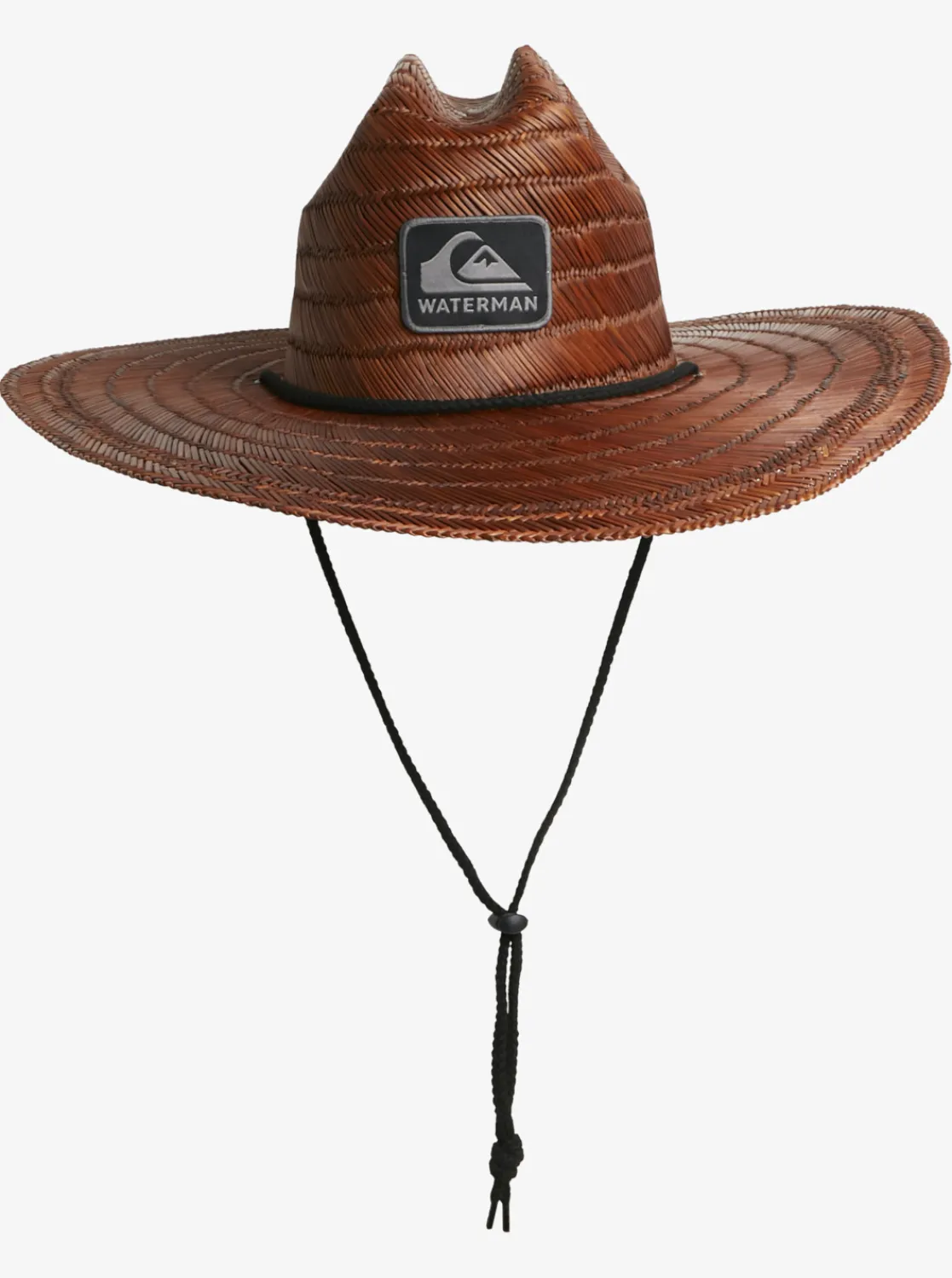 Quiksilver Waterman The Tier Straw Lifeguard Hat Dark Brown Shop