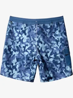 Quiksilver Waterman Throwback Camo 19" Boardshorts Ensign Blue Throwback Store