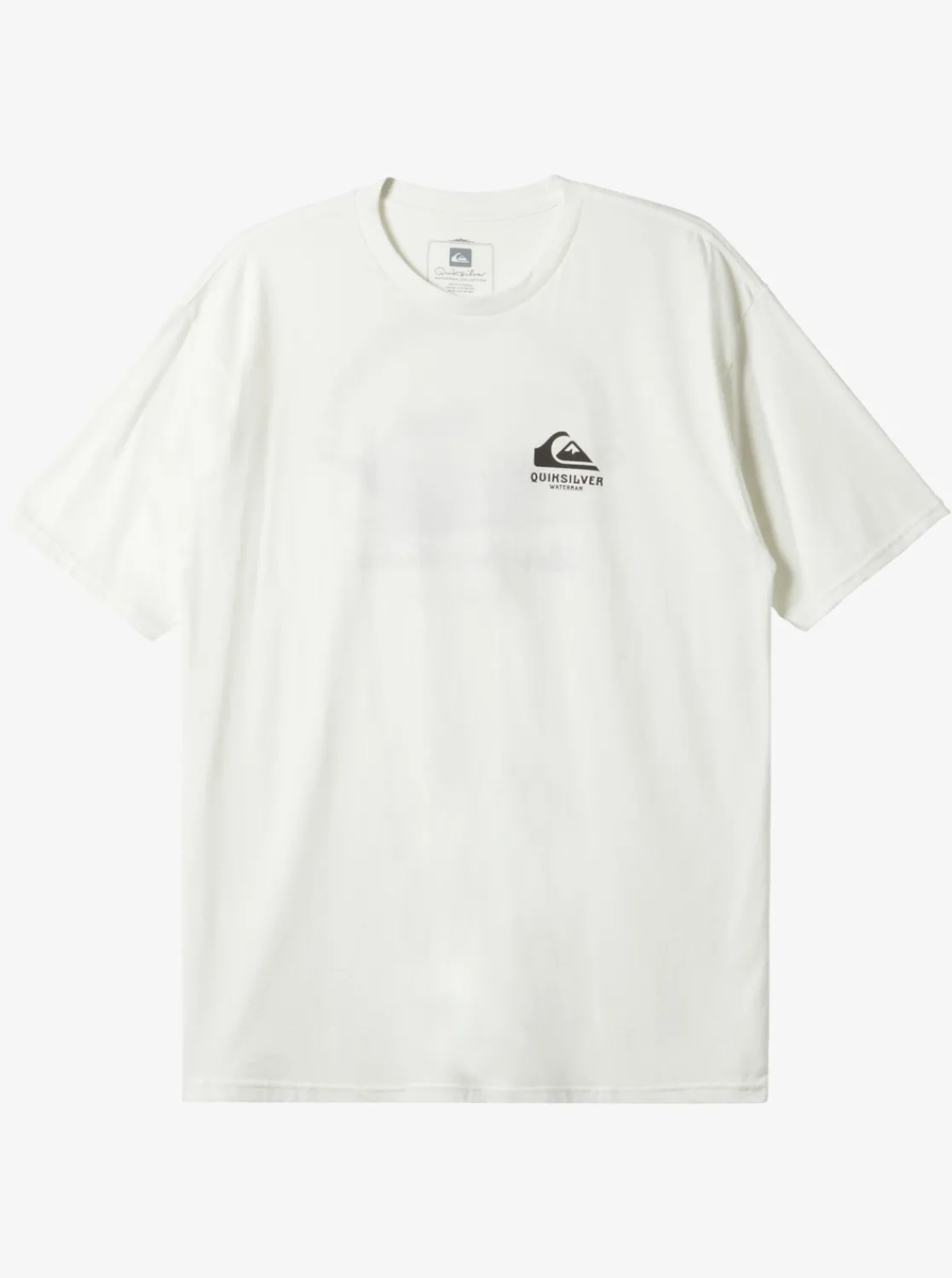 Quiksilver Waterman Todos Run T-Shirt Snow White Clearance