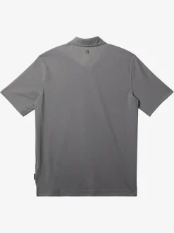 Quiksilver Waterman Water Short Sleeve Polo Shirt Sharkskin Best Sale