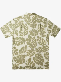 Quiksilver Waterman Waterfall Rain Short Sleeve Shirt Tea Waterfall Rain Online