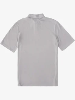 Quiksilver Waterman Waterpolo Short Sleeve Polo Shirt Sharkskin Best