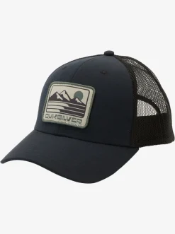 Quiksilver Weekend Rights Trucker Hat Black New