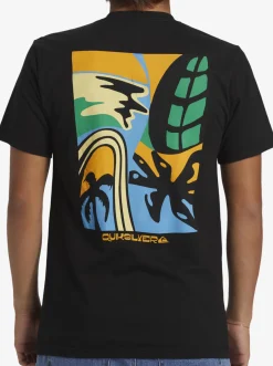 Quiksilver Weird Trip T-Shirt Black Shop
