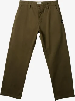 Quiksilver Wilde Chino Pants Grape Leaf Hot