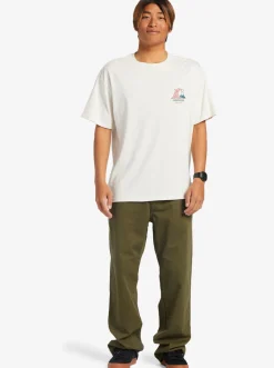 Quiksilver Wilde Chino Pants Grape Leaf Hot