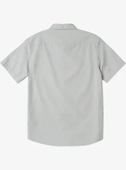 Quiksilver Winfall Short Sleeve Shirt Sleet Sale