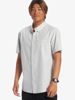 Quiksilver Winfall Short Sleeve Shirt Sleet Sale