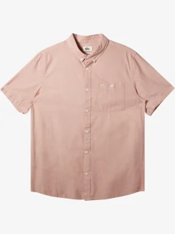 Quiksilver Winfall Short Sleeve Shirt Baked Clay Sale