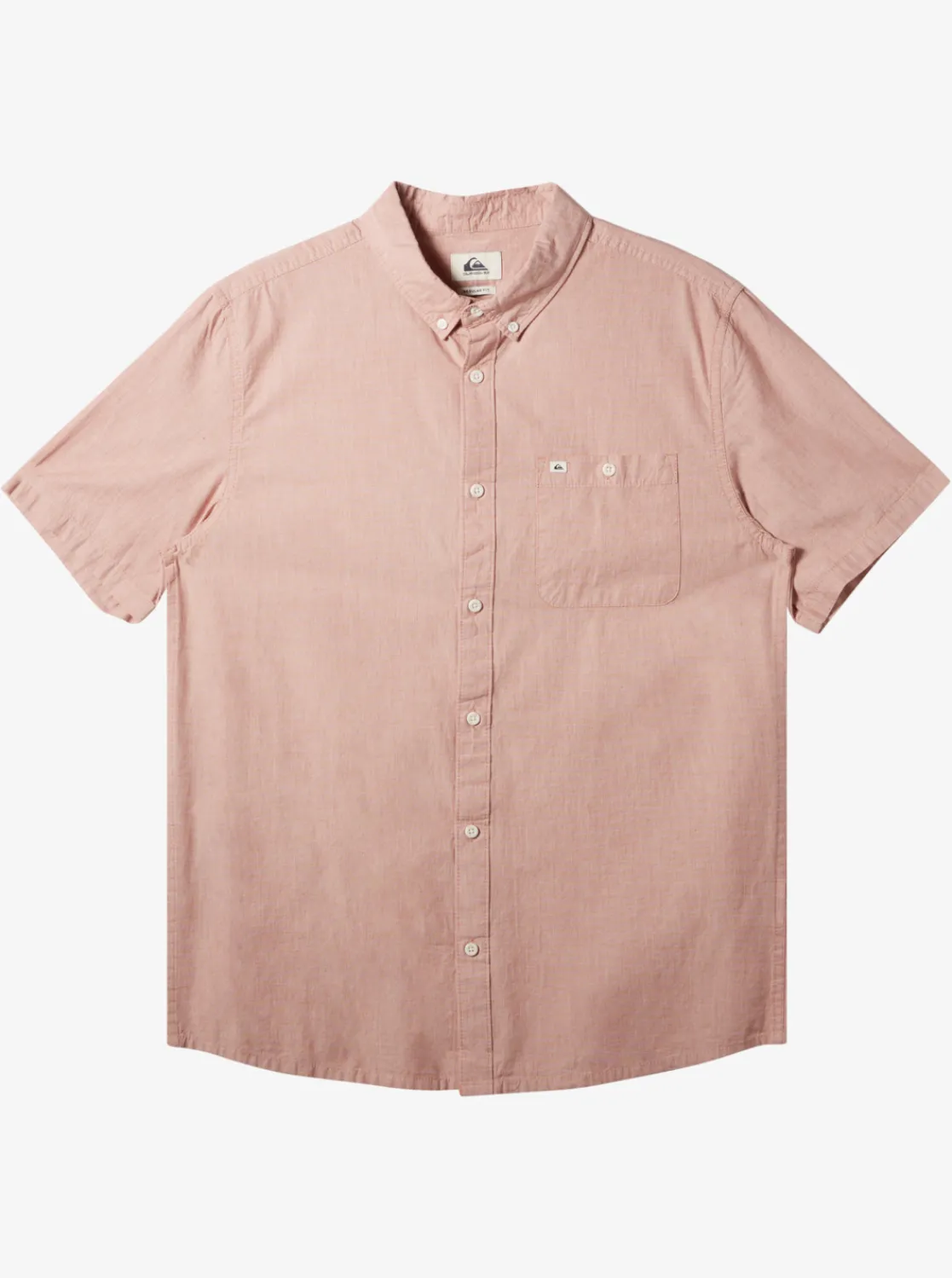 Quiksilver Winfall Short Sleeve Shirt Baked Clay Sale