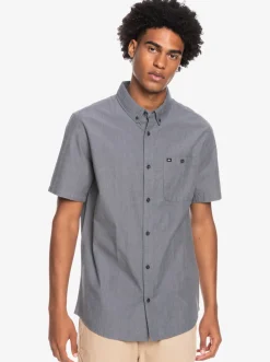 Quiksilver Winfall Short Sleeve Shirt Black Discount