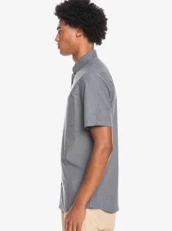 Quiksilver Winfall Short Sleeve Shirt Black Discount