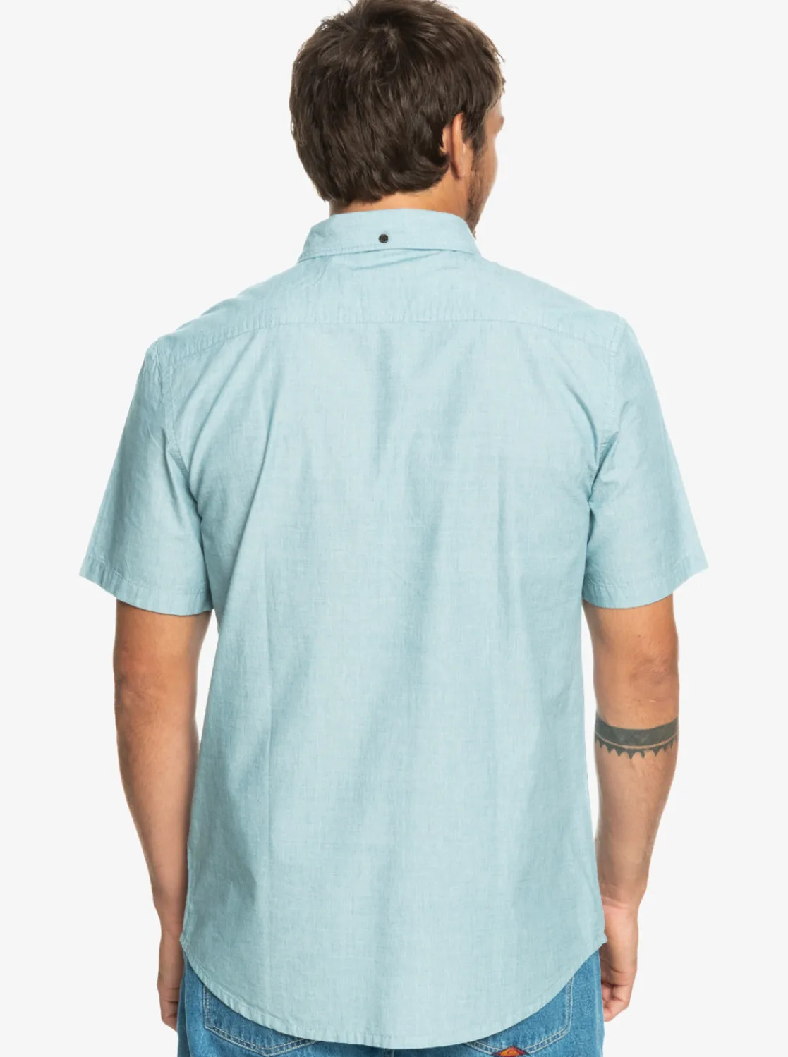 Quiksilver Winfall Short Sleeve Shirt Moroccan Blue Online